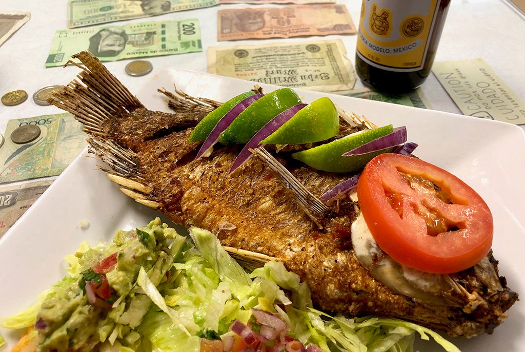 Mojarra at el restaurante ixtapa photo by nick williams