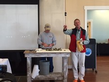 Jay And John Shucking Oysters